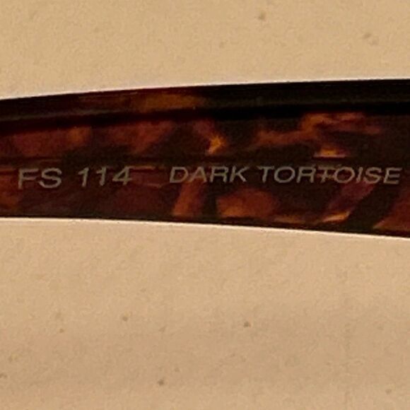 Fendi Women's Dark Tortoise Shell Sunglasses Round Brown Animal Print FS 114 - Picture 10 of 11